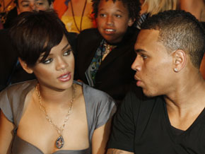 Rihanna and Chris Brown