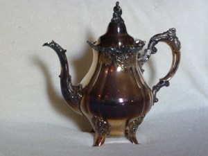 Tarnished Tea Pot