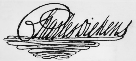 CharlesDickensSignature