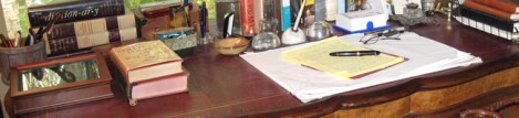 Pat Conroy's desk