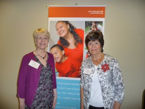 Susan Mayer and Judy Cromwell of the Mill Creek Women's Club