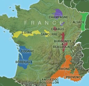 Wine regions of France