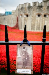 Memorial to a fallen WWI soldier