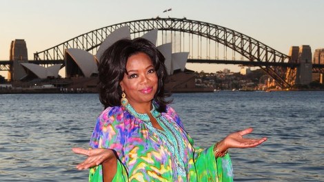 Oprah in Sydney, Australia