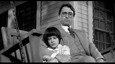Scout and Atticus Finch