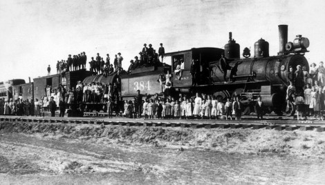 The first orphan train in 1850
