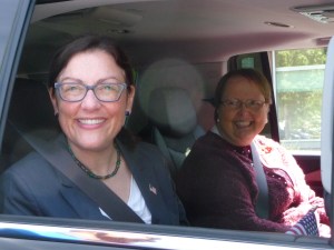 Rep. Suzan DelBene (D-WA) and Mill Creek's Mayor Pam Pruitt