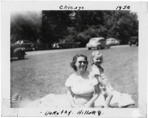 Dorothy Rodham with Hillary