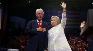 Bill and Hillary Clinton, 6/7/16